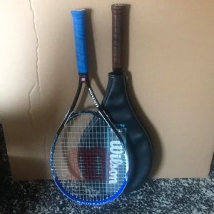 2 Wilson midsize rackets